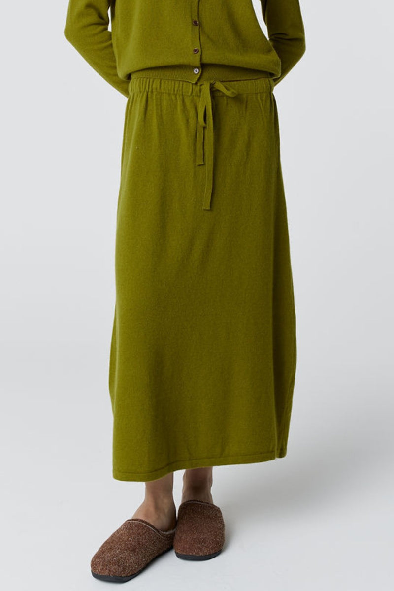 FLEET KNIT SKIRT