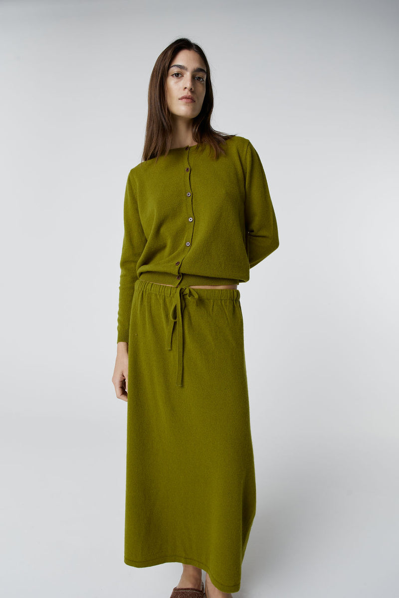 FLEET KNIT SKIRT