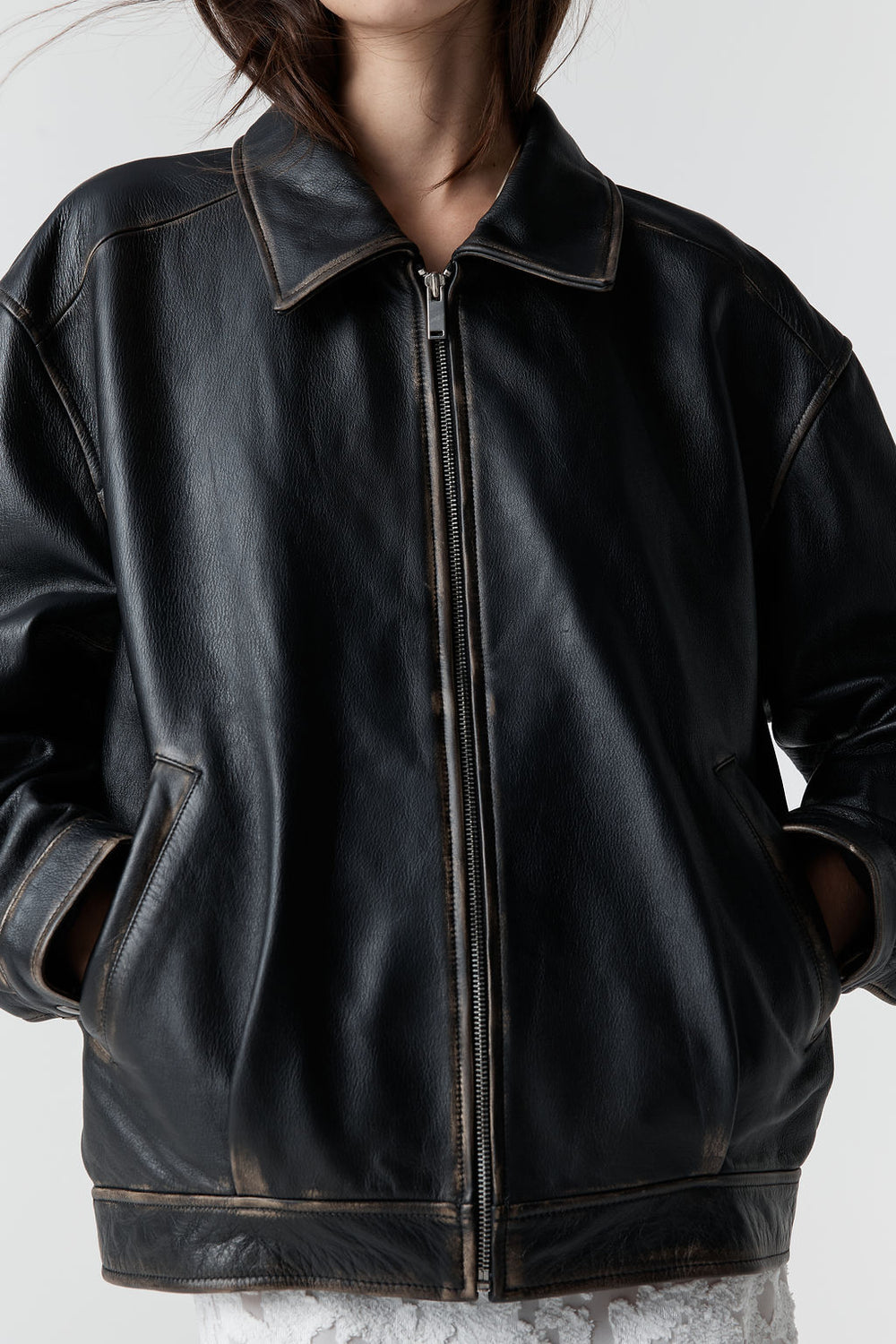 RYDER - Women's Black Leather Jacket – Citizen Nomade Store