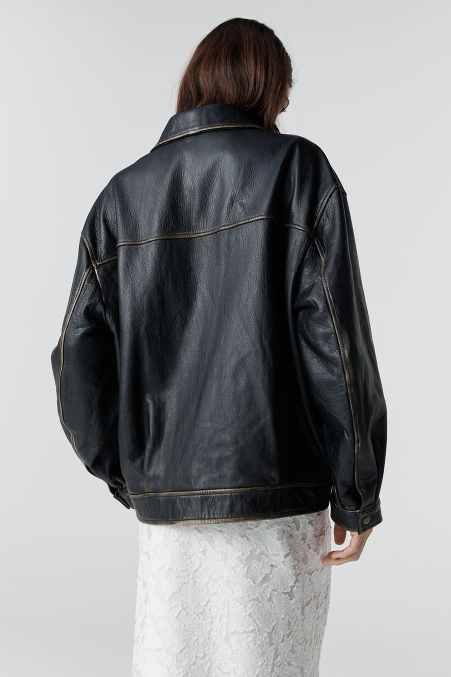 RYDER - Women's Black Leather Jacket – Citizen Nomade Store