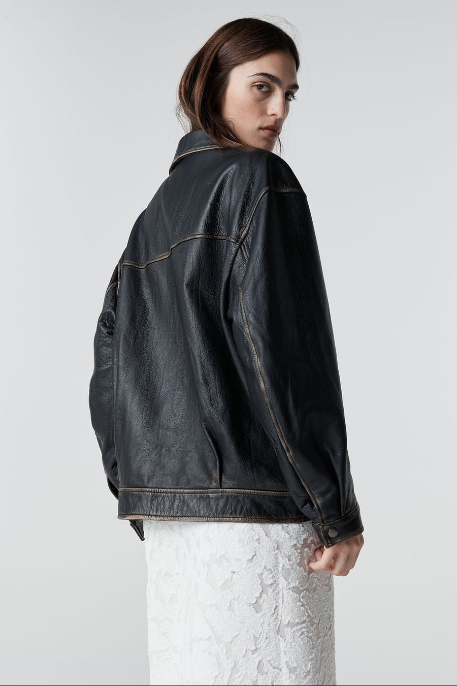 RYDER - Women's Black Leather Jacket – Citizen Nomade Store