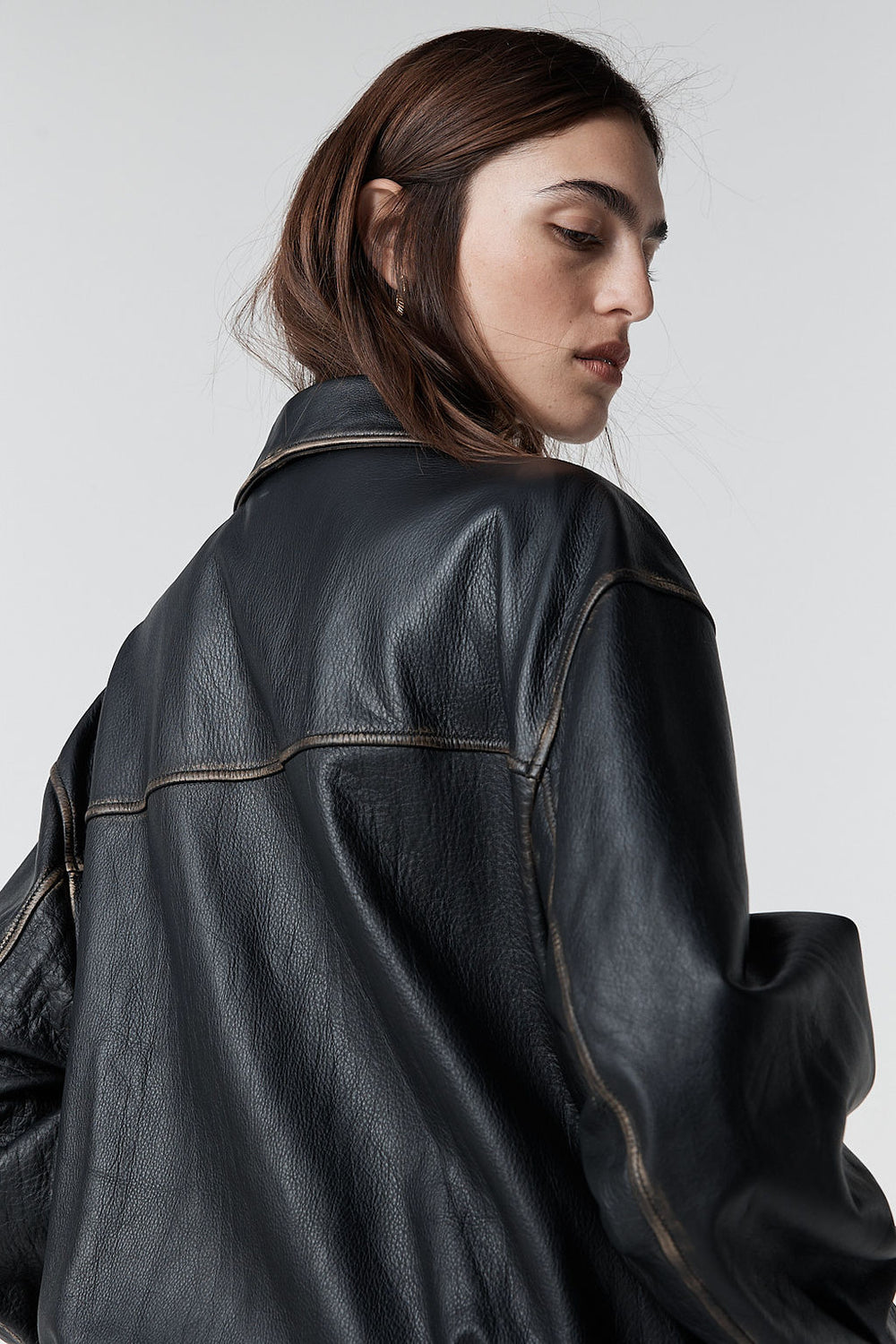 RYDER - Women's Black Leather Jacket – Citizen Nomade Store