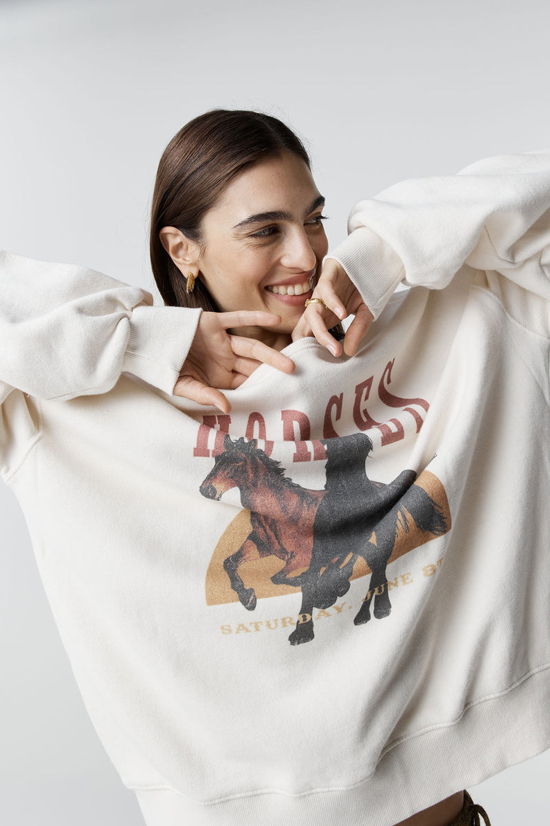WILD HORSES SWEATER