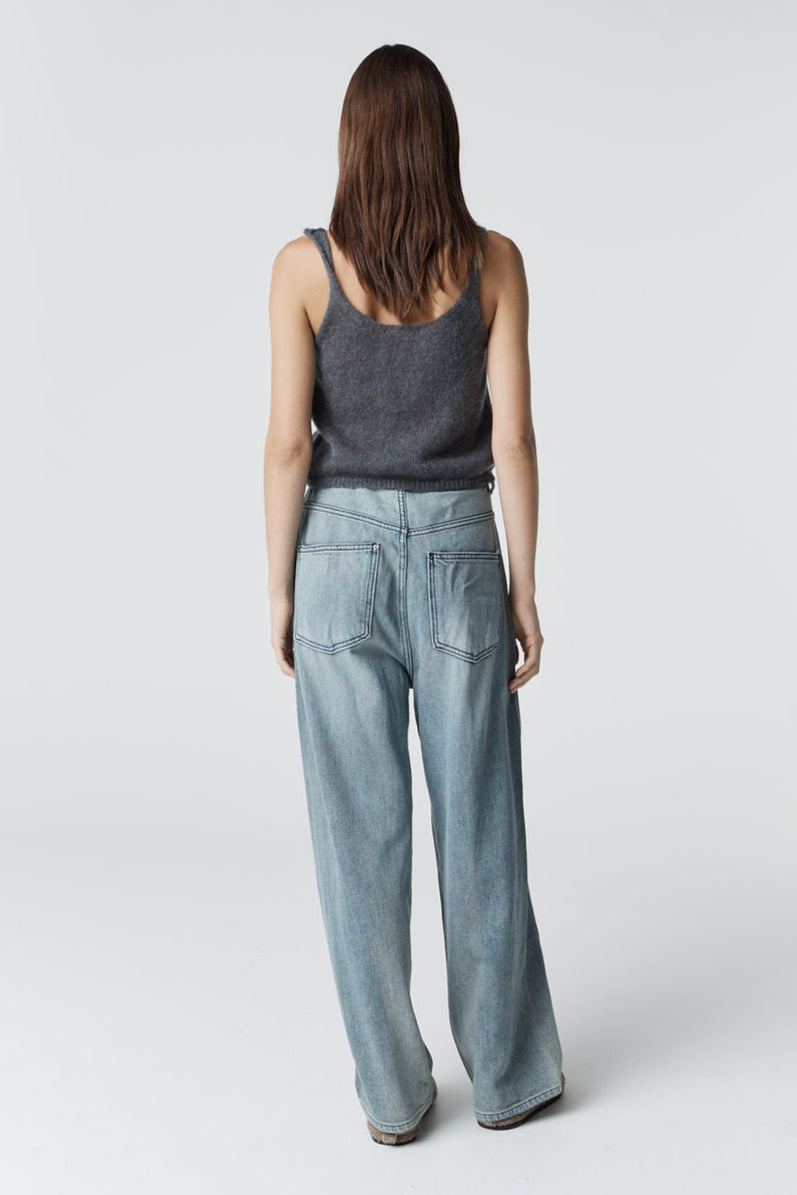 CICI CABLE KNIT SINGLET