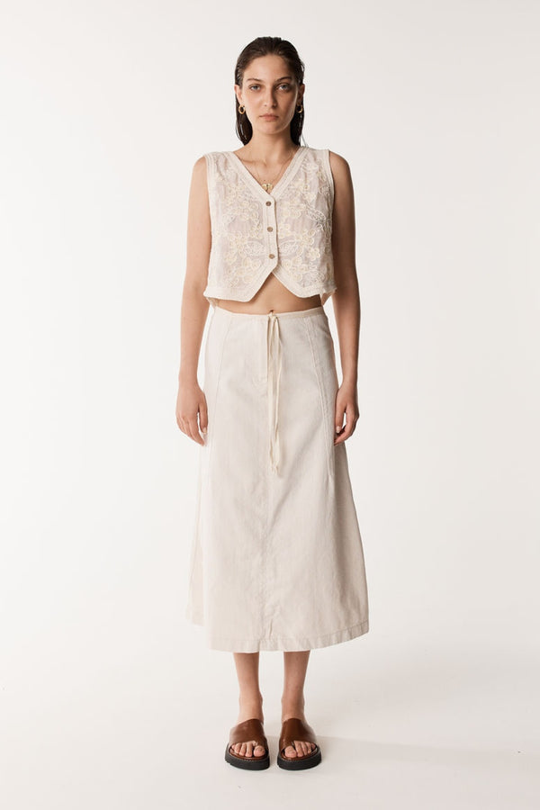 PALOMA EMBROIDERED VEST