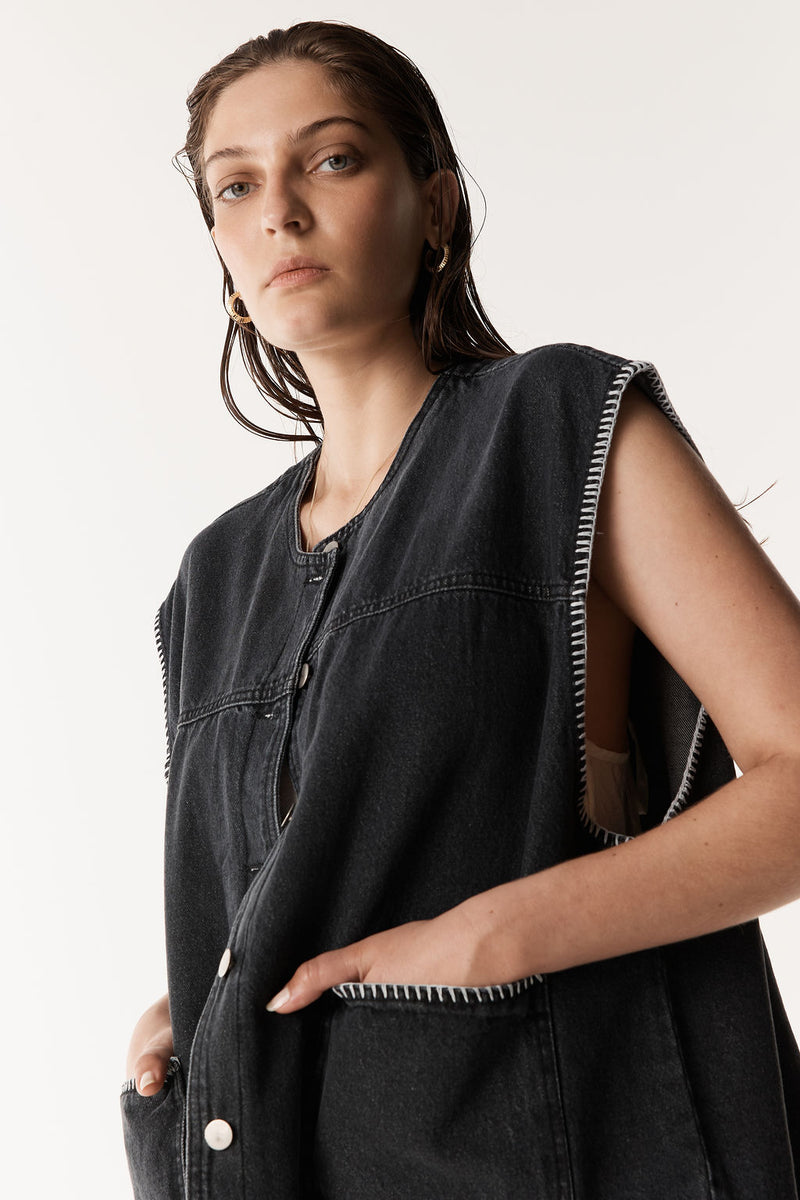 FLEETWOOD DENIM VEST