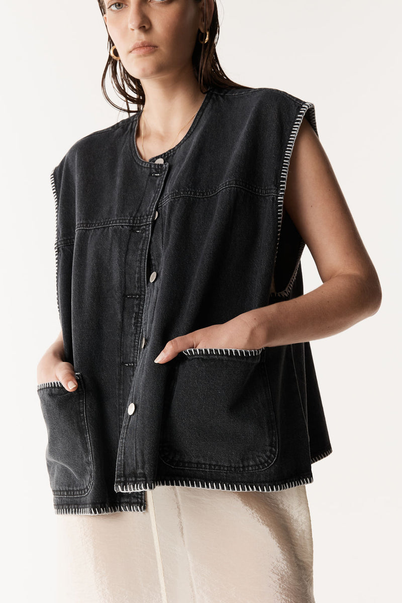 FLEETWOOD DENIM VEST