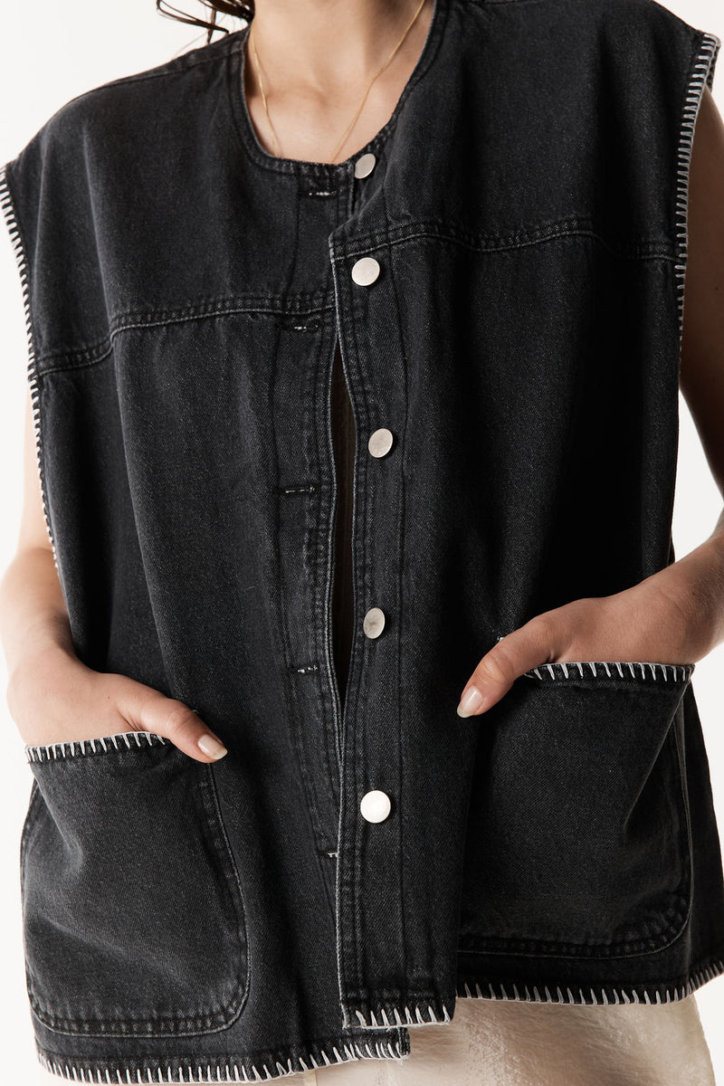 FLEETWOOD DENIM VEST
