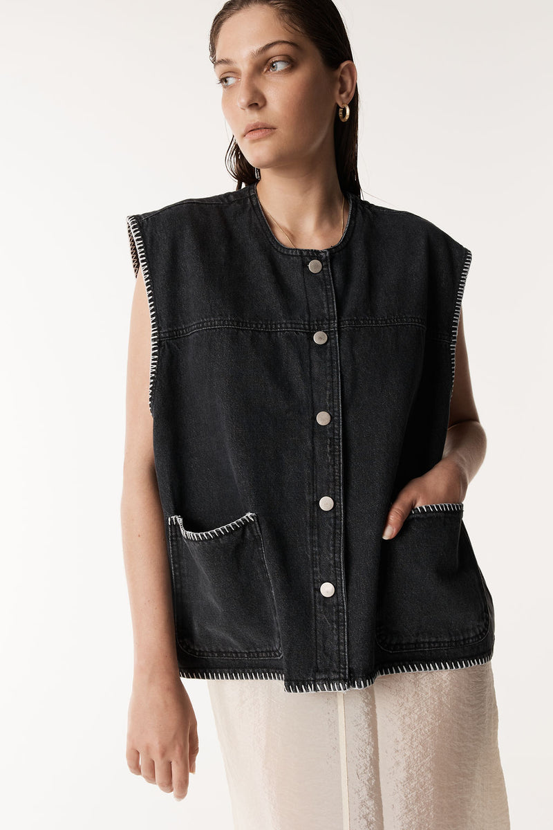FLEETWOOD DENIM VEST