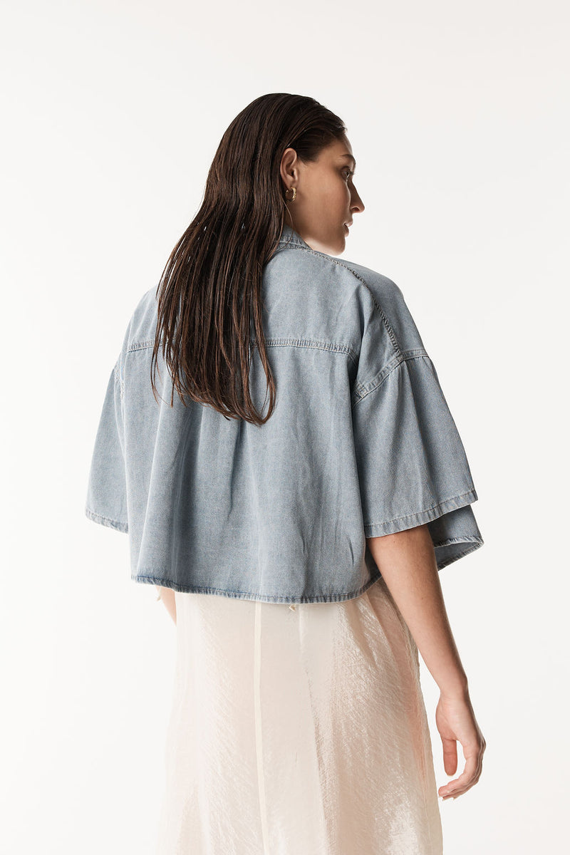 HARLOW DENIM SHIRT