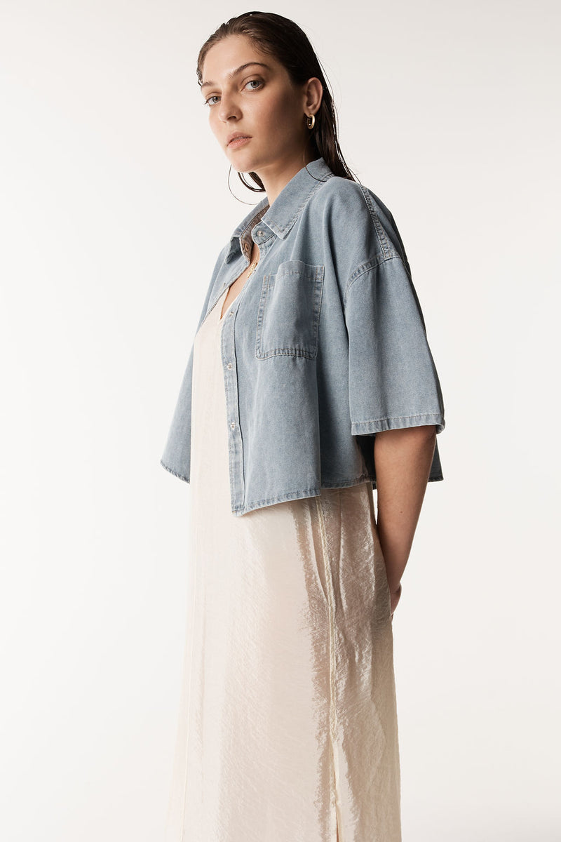 HARLOW DENIM SHIRT