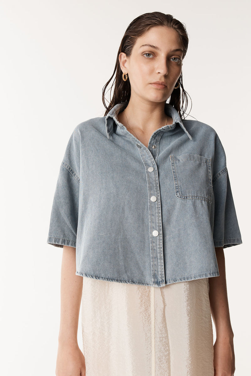 HARLOW DENIM SHIRT
