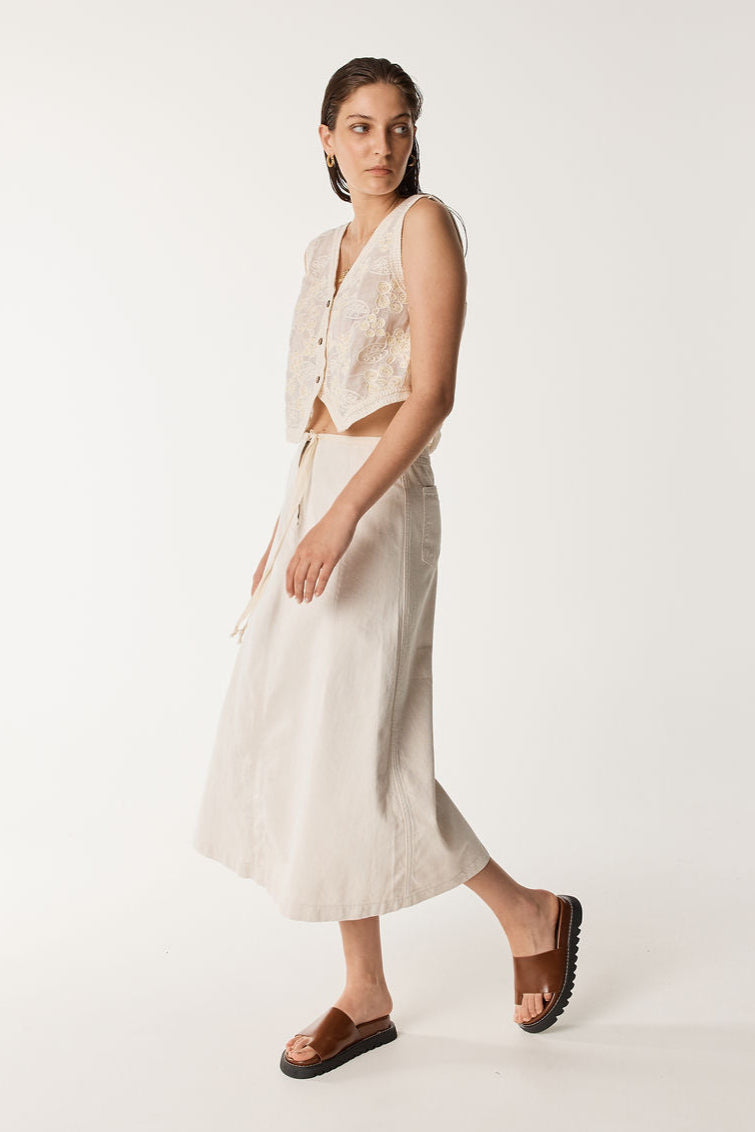 PALOMA EMBROIDERED VEST
