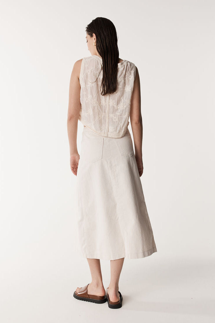 PALOMA EMBROIDERED VEST