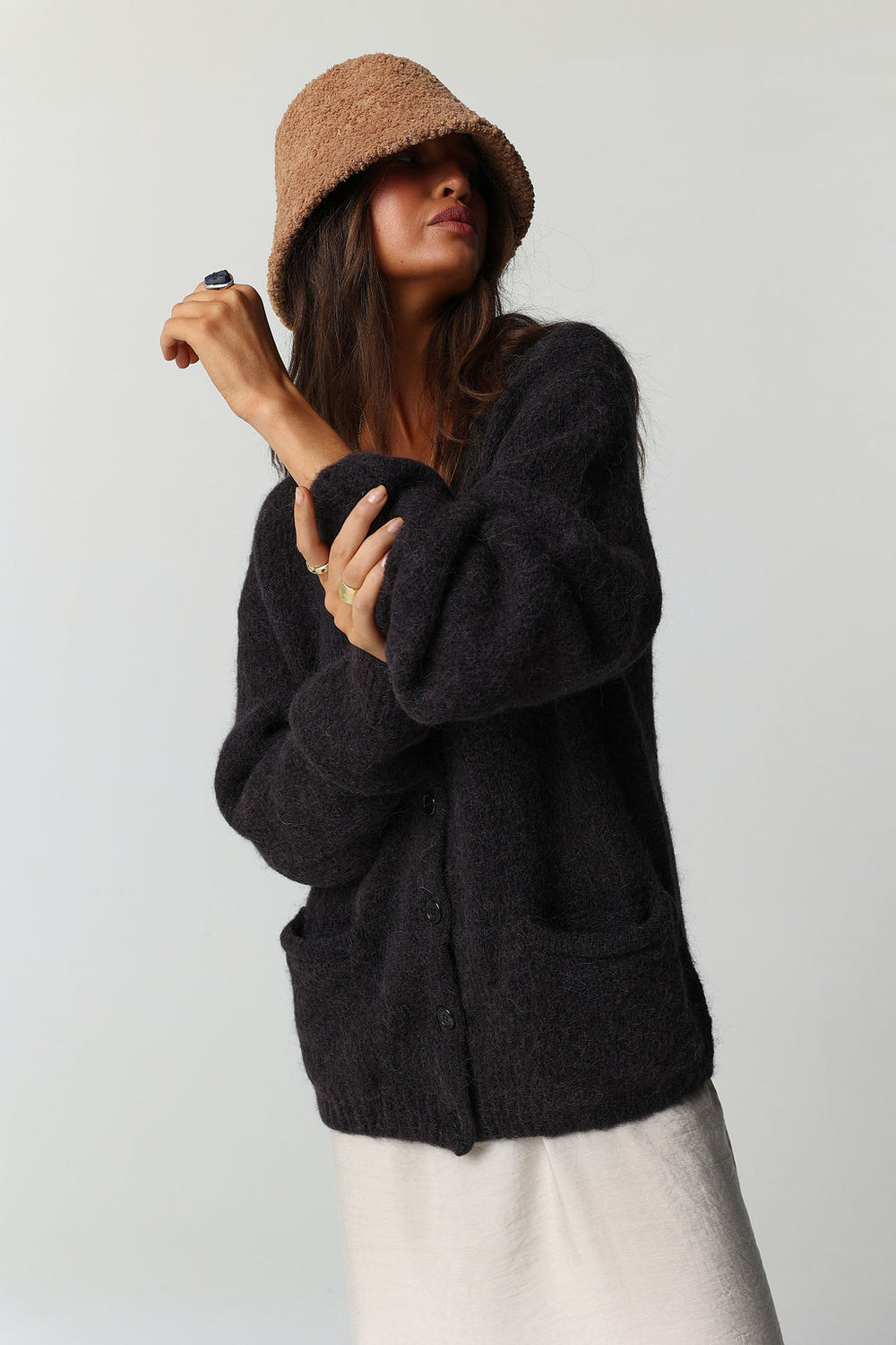 London Flat Cardi - Women's Knitwear – Citizen Nomade Store