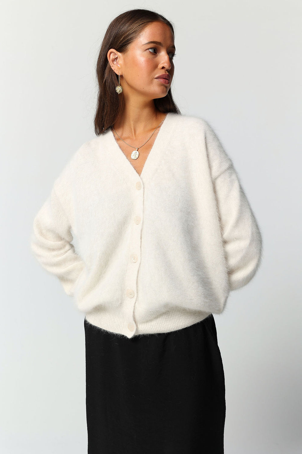 NAO 【L'Appartement 】Cardigan Henry Cardigan - Women's Knitwear – Citizen Nomade Store