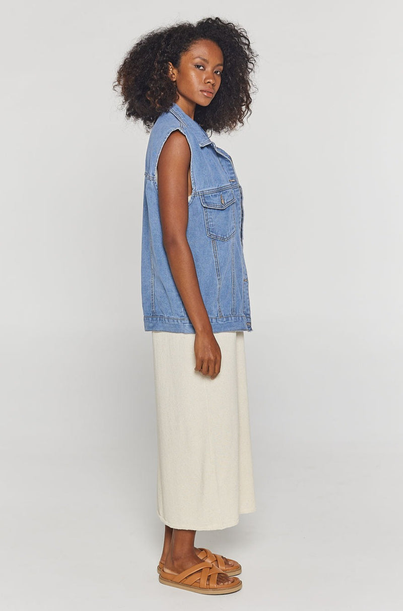 LARA DENIM VEST