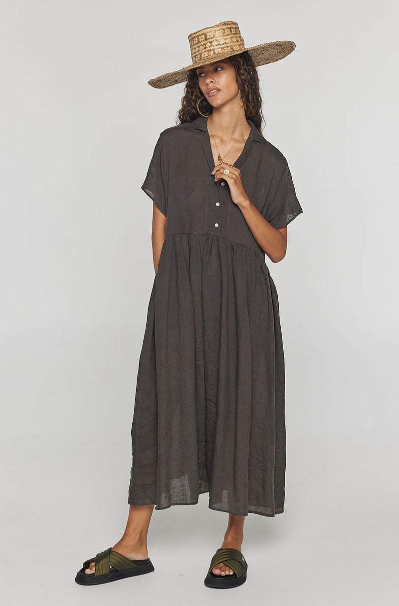 Cooper Dress - Charcoal
