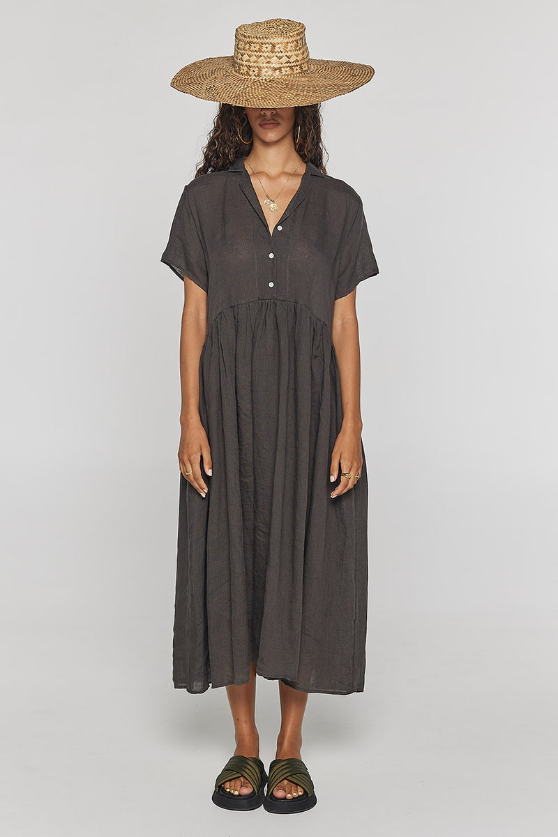 Cooper Dress - Charcoal