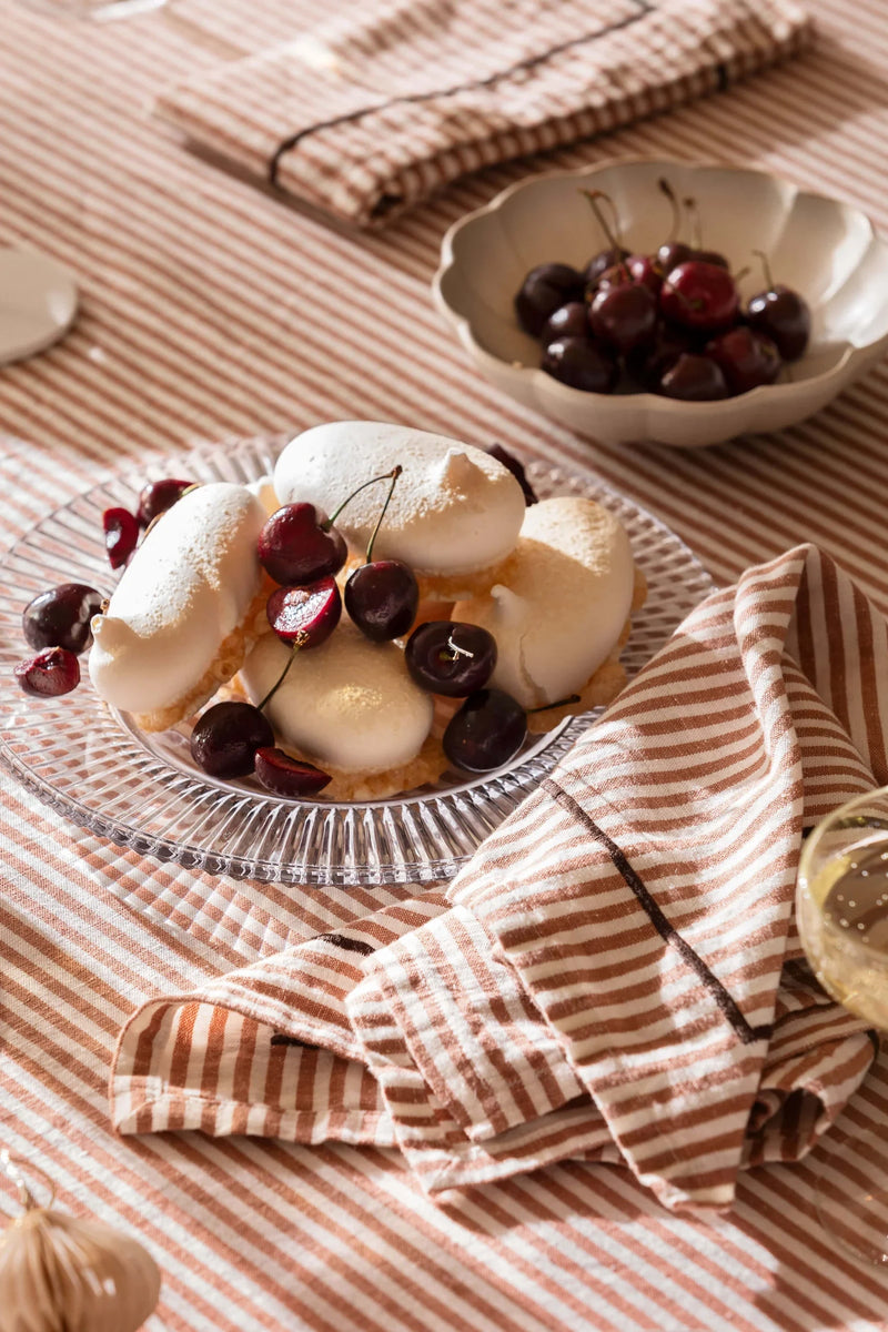 FARO BAKED CLAY LINEN NAPKINS
