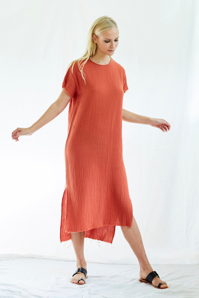 Citizen Nomade Byron Bay Fashion Label Dune Dress #colour_sienna