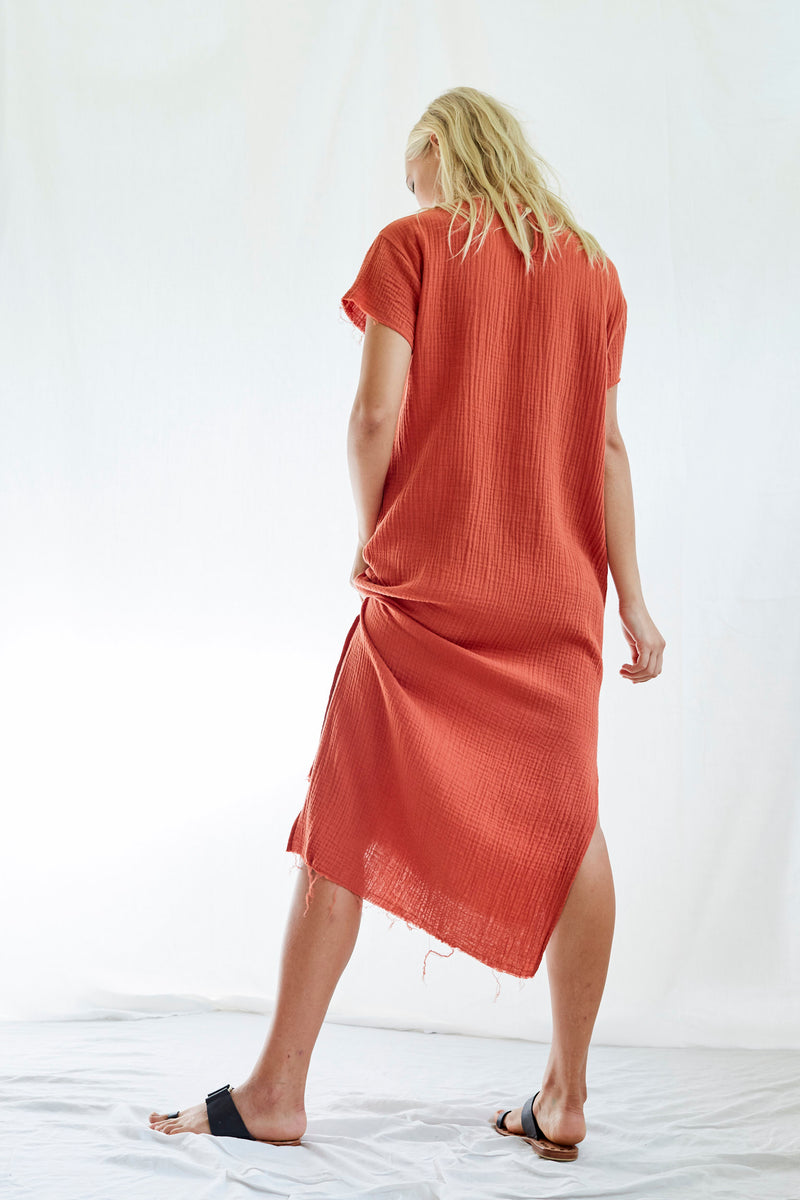 Citizen Nomade Byron Bay Fashion Label Dune Dress #colour_sienna