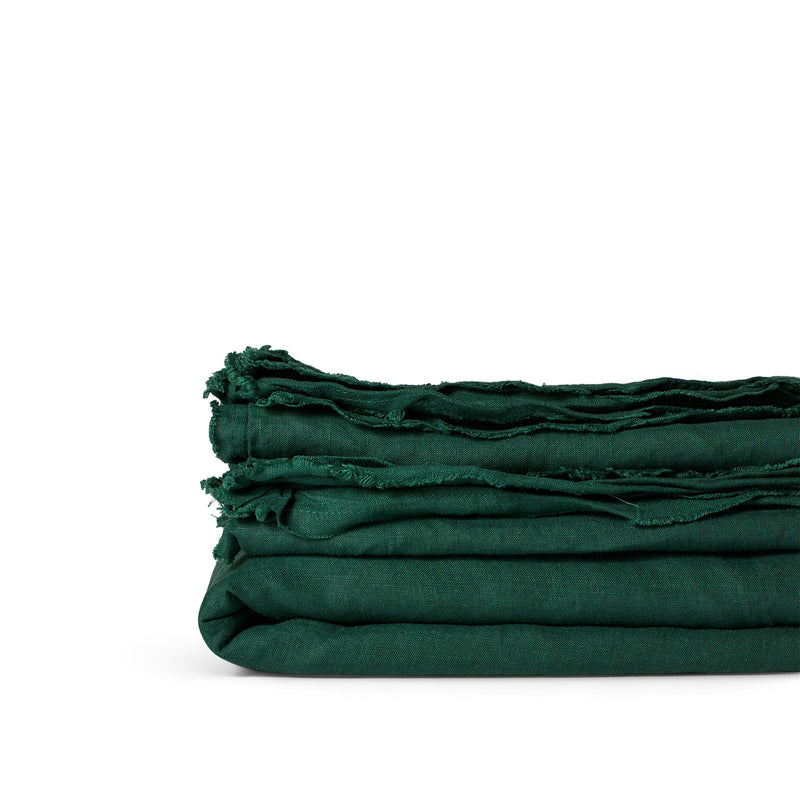 LINEN DUVET SET BOTANICAL