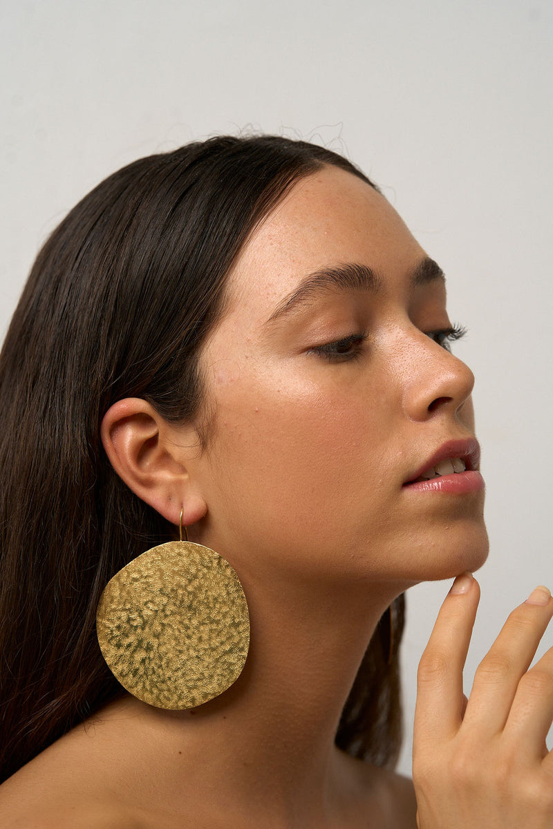 GOLDEN APPLE EARRINGS