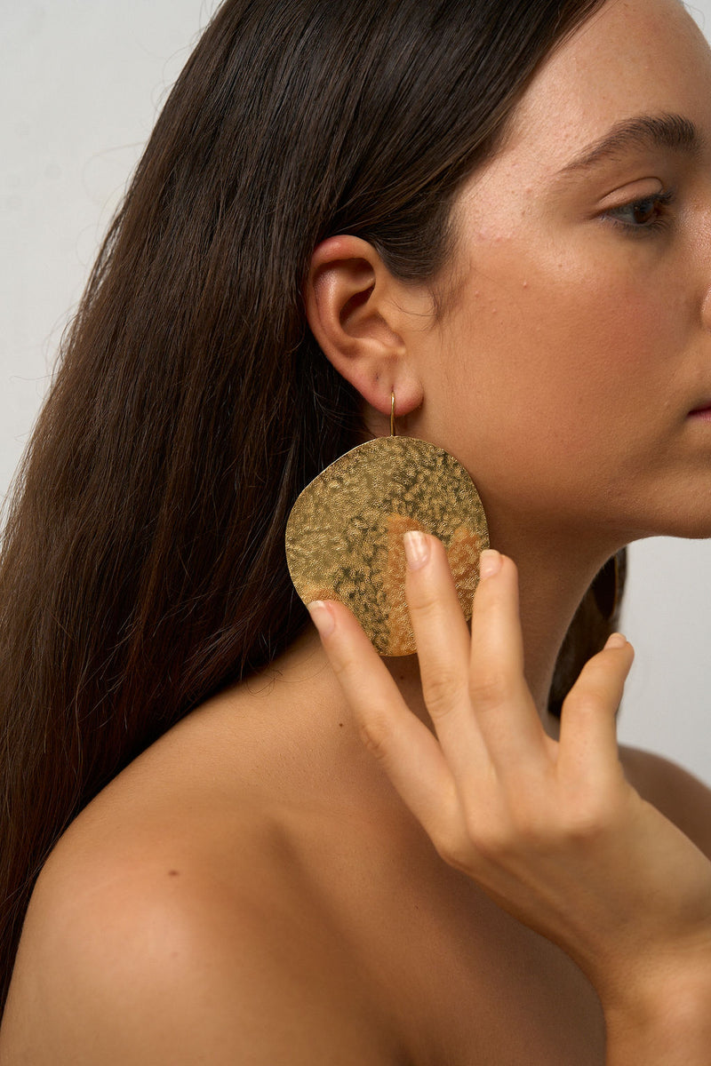 GOLDEN APPLE EARRINGS