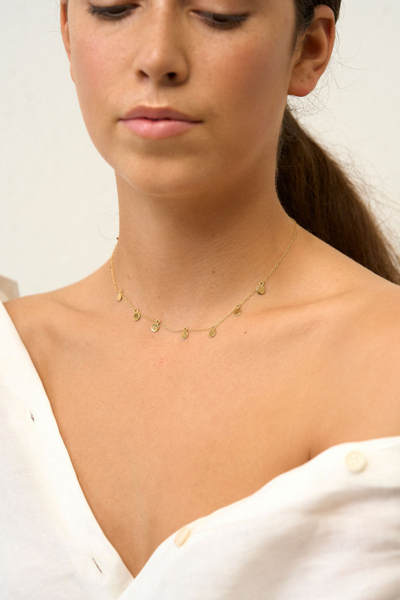 BUTTON DOWN NECKLACE