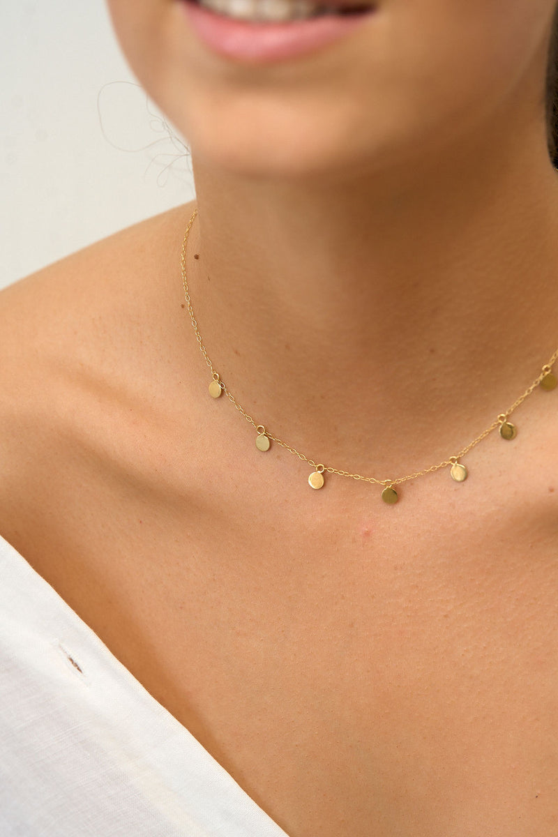 BUTTON DOWN NECKLACE