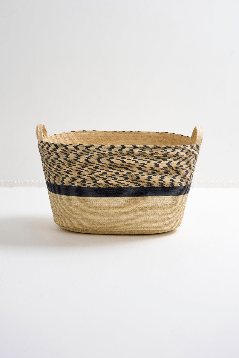 MAKAUA OVAL FLOOR PINTO BASKET