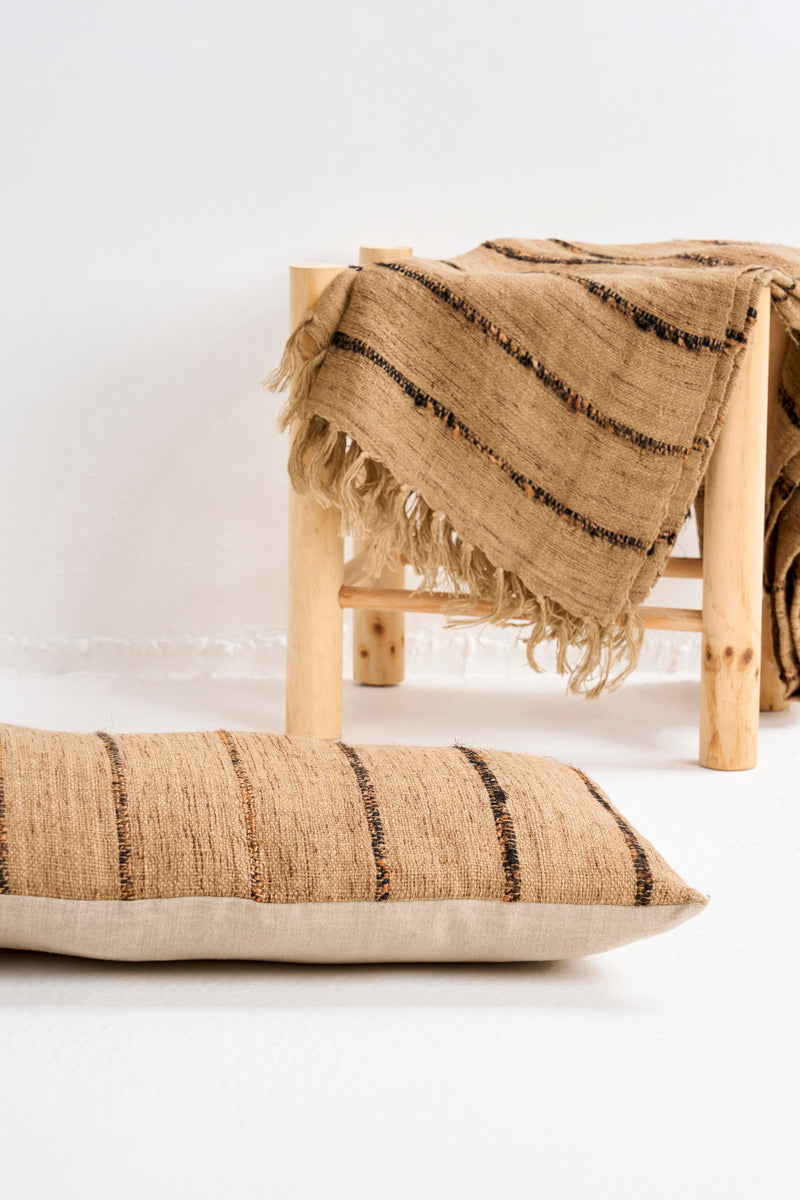 LARGO FRINGE LUMBAR CUSHION