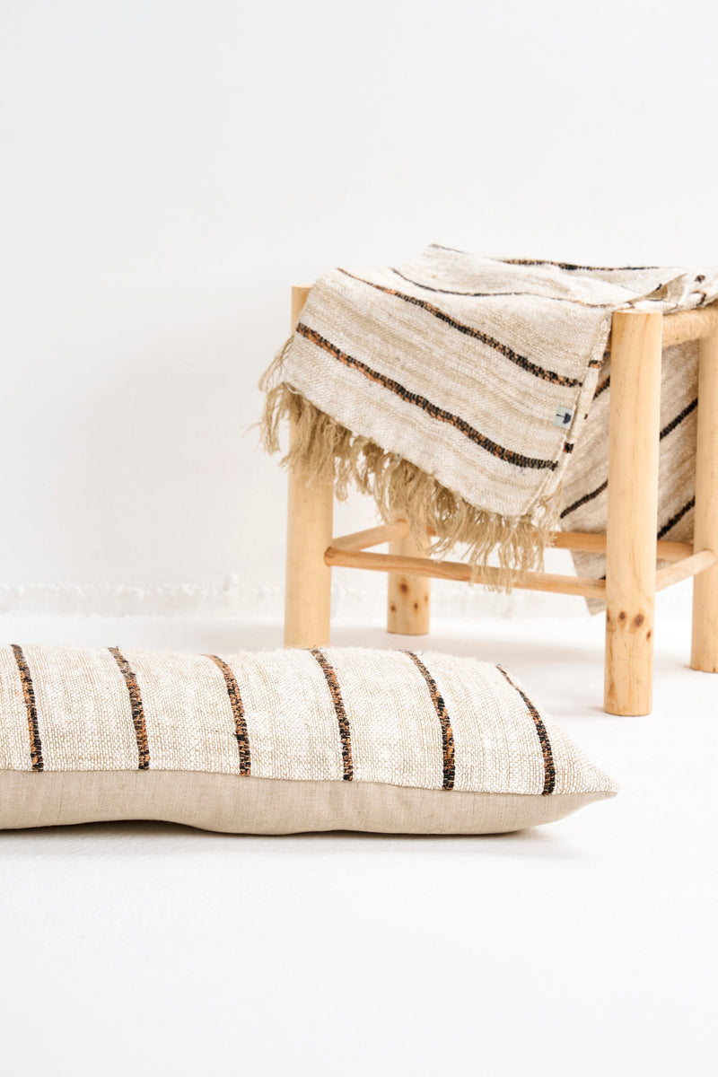LARGO FRINGE LUMBAR CUSHION