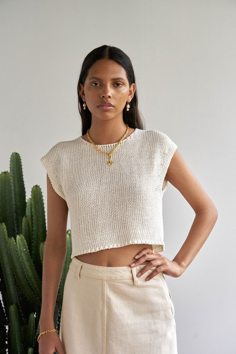 CARLA KNIT CROP