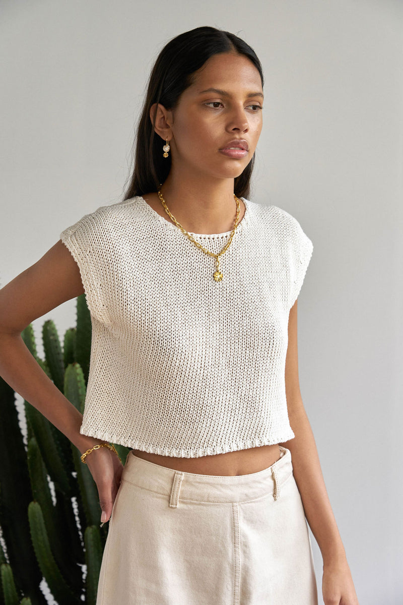 CARLA KNIT CROP