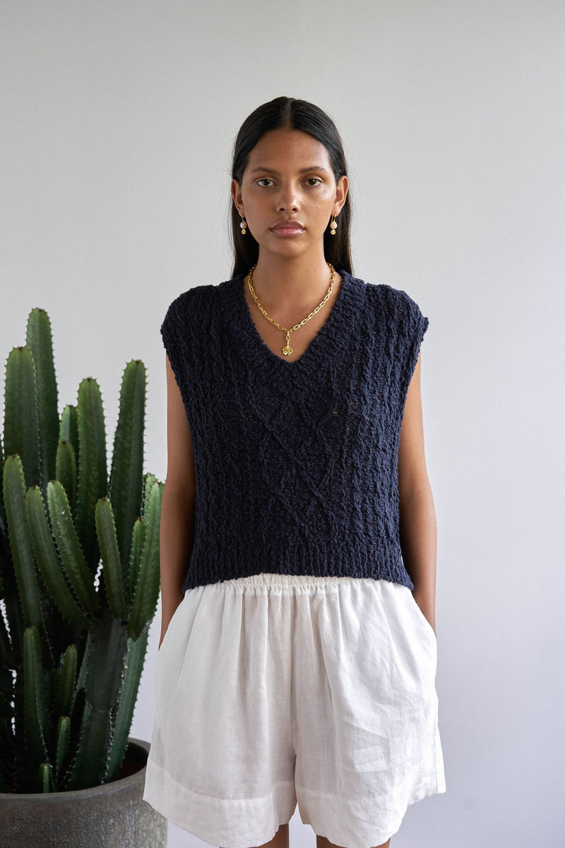 SATURDAY KNIT CROP