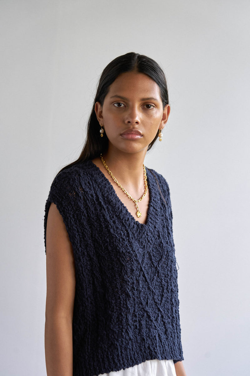 SATURDAY KNIT CROP
