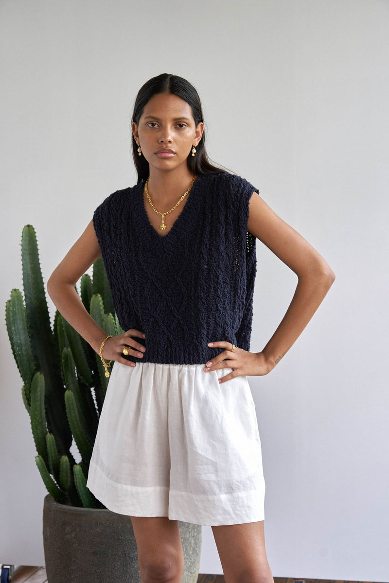 SATURDAY KNIT CROP