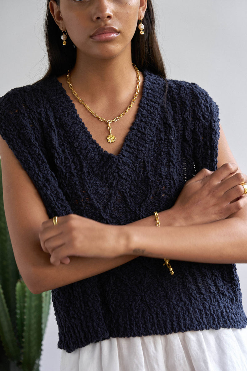 SATURDAY KNIT CROP