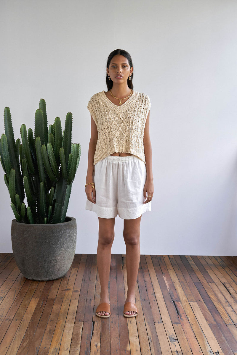 SATURDAY KNIT CROP