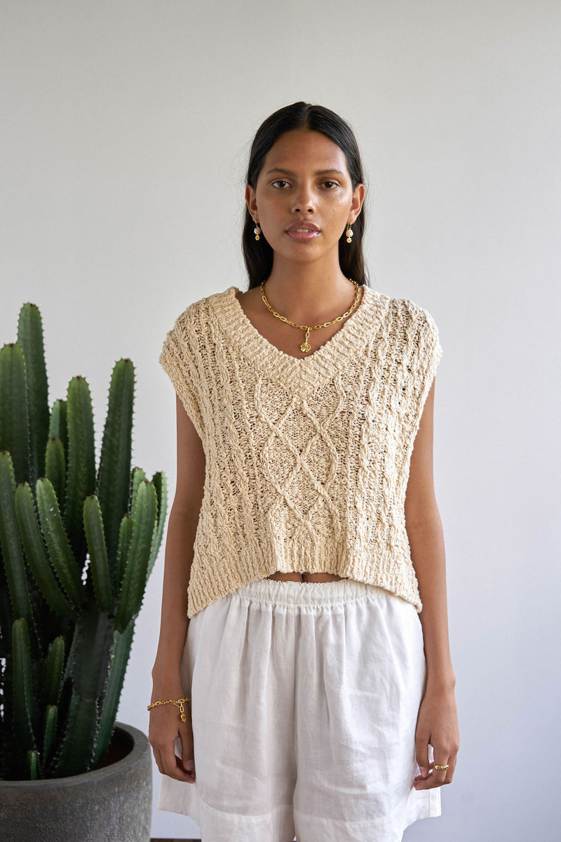 SATURDAY KNIT CROP