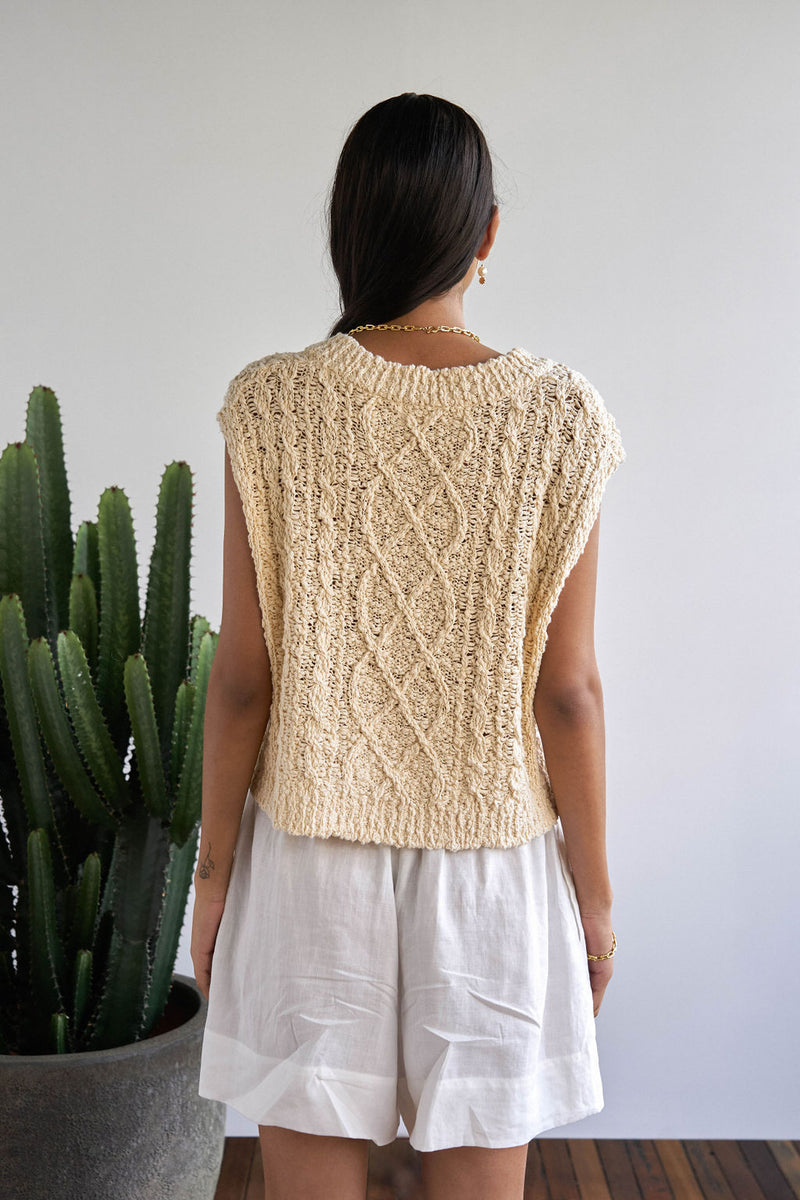 SATURDAY KNIT CROP