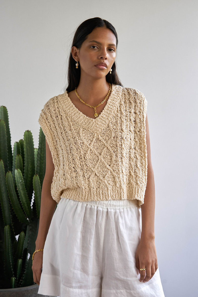 SATURDAY KNIT CROP